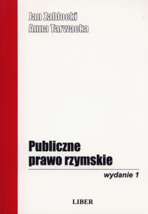 Okładka książki Publiczne Prawo Rzymskie