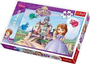 Okładka książki Puzzle 100 Jej Wysokość Zosia TREFL