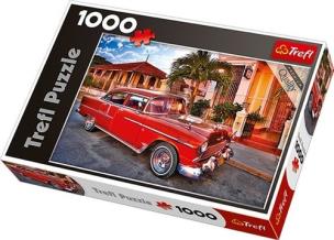Okładka książki Puzzle 1000 Chevrolet Bel Air Oldtimer TREFL