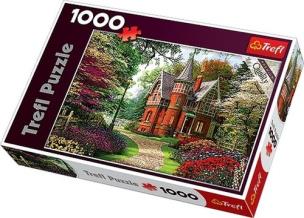 Okładka książki Puzzle 1000 Wiktoriański dom TREFL