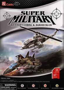 Opakowanie Puzzle 3D AH-1 Huey Cobra & Sukhoi SU-35