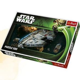 Opakowanie Puzzle 500 Star Wars Sokół Millennium TREFL