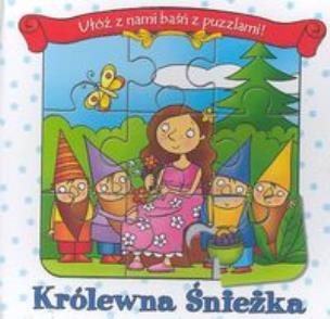 Okładka książki Puzzle Królewna Śnieżka