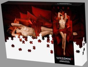 Opakowanie Puzzle Wiedźmin 2: Triss Merigold 1500