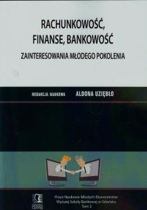 Okładka książki Rachunkowość, finanse, bankowość