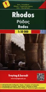 Okładka książki Rodos Mapa 1:50 000