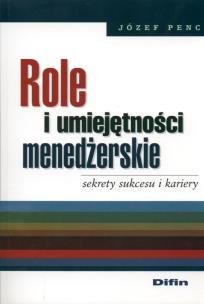 Okładka książki Role i umiejętności menedżerskie