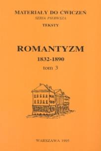 Opakowanie Romantyzm 1832-1890 Tom 3