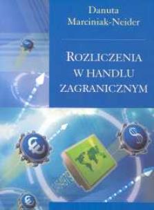 Okładka książki Rozliczenia w handlu zagranicznym