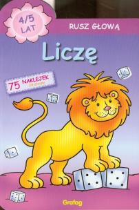 Okładka książki Rusz głową Liczę 4-5 lat