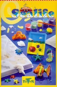 Opakowanie Sealife. Odlewy gipsowe