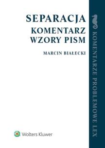 Okładka książki Separacja Komentarz Wzory pism