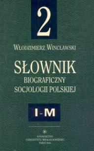 Okładka książki Słownik biograficzny socjologii polskiej t.2