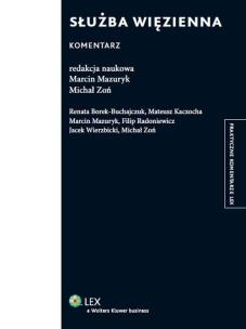 Okładka książki Służba więzienna Komentarz