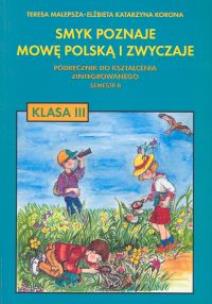 Okładka książki Smyk Poznaje Mowę Polską... podr 3/2 ADAM