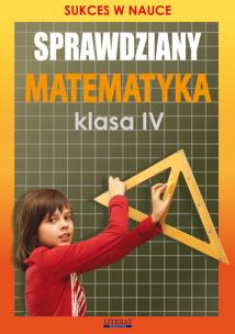 Okładka książki Sprawdziany Matematyka klasa 4