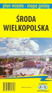 Opakowanie Środa Wielkopolska Plan miasta z mapą gminy