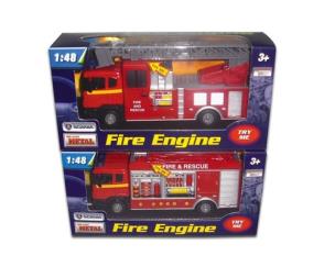 Opakowanie Straż Pożarna Scania światło dźwięk 1:48 + Wheelie