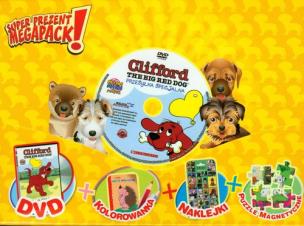 Opakowanie Super prezent megapack Clifford the big red dog