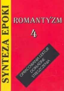 Okładka książki Synteza epoki-Romantyzn 4