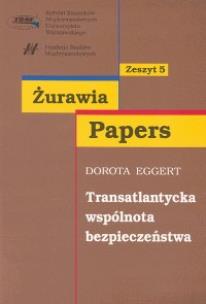 Okładka książki Transatlantycka wspólnota bezpieczeństwa