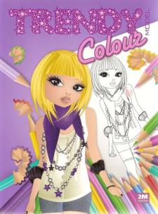 Okładka książki Trendy model - Colur (fioletowa)
