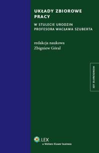 Okładka książki Układy zbiorowe pracy