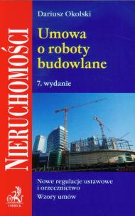 Okładka książki Umowa o roboty budowlane