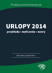 Opakowanie Urlopy 2014