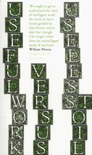 Okładka książki Useful Work versus Useless Toil