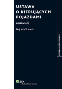 Okładka książki Ustawa o kierujących pojazdami Komentarz