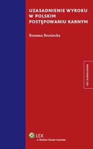 Okładka książki Uzasadnienie wyroku w polskim postępowaniu karnym