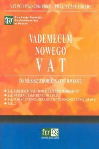 Okładka książki Vademecum nowego VAT