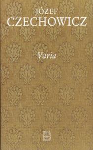 Okładka książki Varia