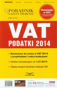 Opakowanie VAT Podatki 2014