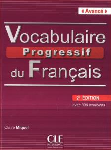 Okładka książki Vocabulaire Progressif du Francais Avance książka z CD 2 edycja