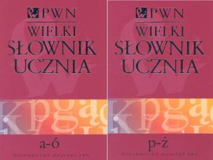 Opakowanie Wielki słownik ucznia T.1/2