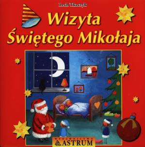 Okładka książki Wizyta Świętego Mikołaja +CD