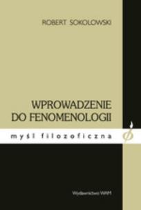 Okładka książki Wprowadzenie do fenomenologii