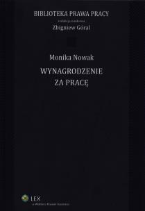 Okładka książki Wynagrodzenie za pracę