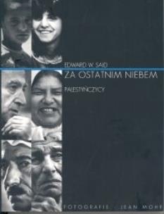 Okładka książki Za ostatnim niebem Palestyńczycy