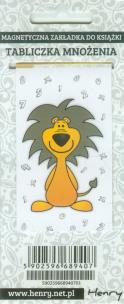 Opakowanie Zakładka magnetyczna Tabliczka mnożenia 01