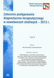 Opakowanie Zalecenia postępowania diagnostyczno-terapeutycznego w nowotworach złośliwych t.2
