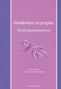 Opakowanie Zamknięte w języku Studia językoznawcze