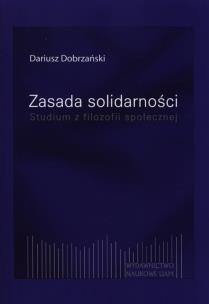 Okładka książki Zasada solidarności
