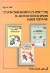 Okładka książki Zestaw rocznych planów pracy dydaktycznej dla nauczycieli techniki·informatyki w szkole podstawowej