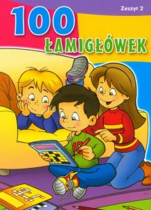 Okładka książki 100 łamigłówek. Zeszyt 2