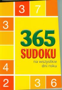 Opakowanie 365 Sudoku na wszystkie dni roku