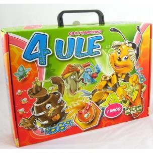 Okładka książki 4 ule i miód Gra planszowa