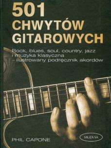 Okładka książki 501 Chwytów gitarowych
